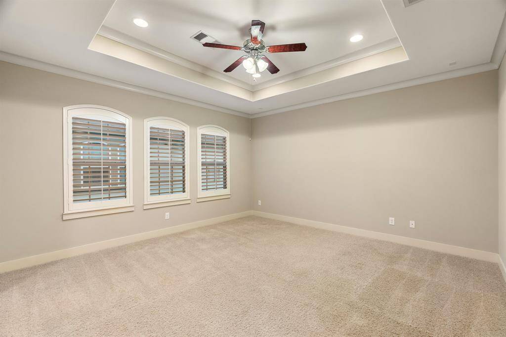 Primary bedroom is massive!