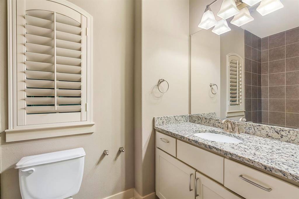 View of 2nd bedroom bathroom.