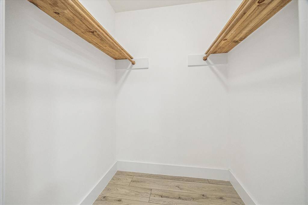 Primary closet