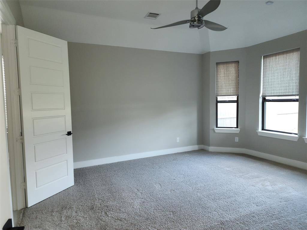 Discover the master bedroom with a beautiful master bath on the first floor.