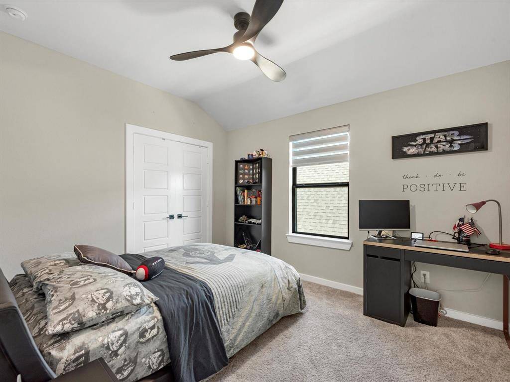 With custom fans and warm tones this house has a lot to offer
