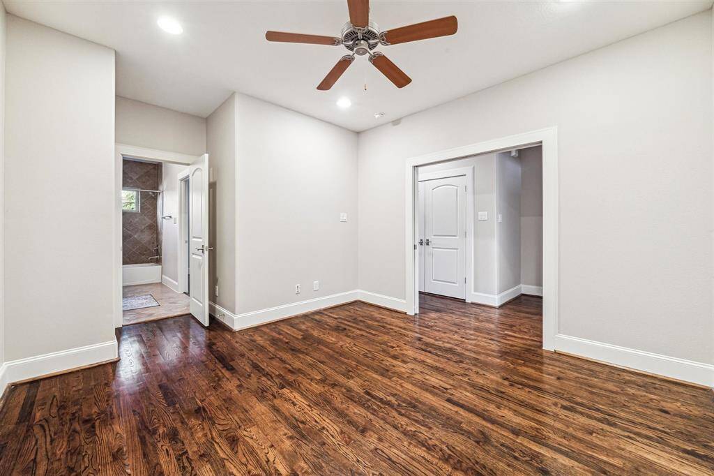 This versatile Third bedroom can serve as an additional bedroom or a cozy home office.