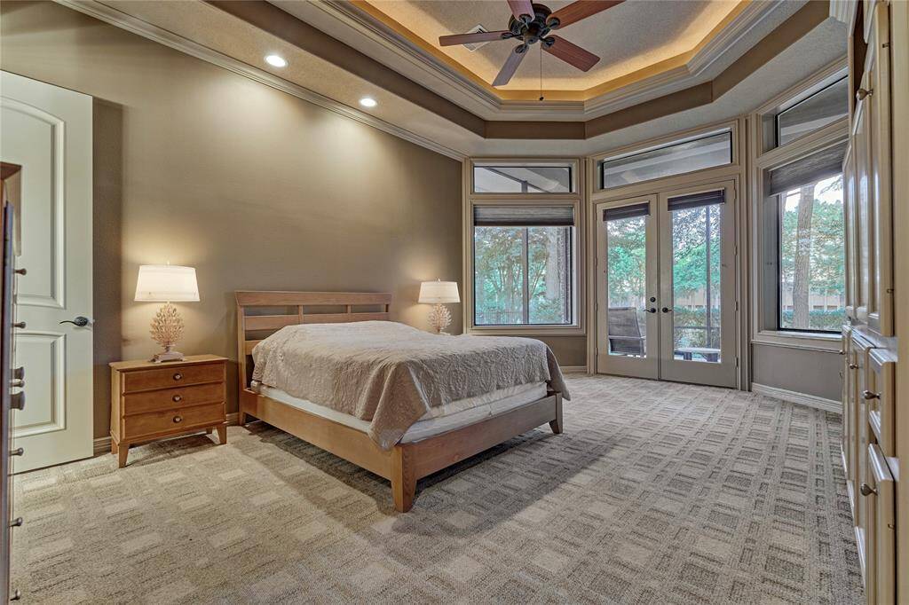 The private owner's retreat is a place of comfort and refuge.