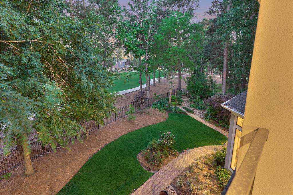 Breathtaking panoramic views from the second floor balcony.