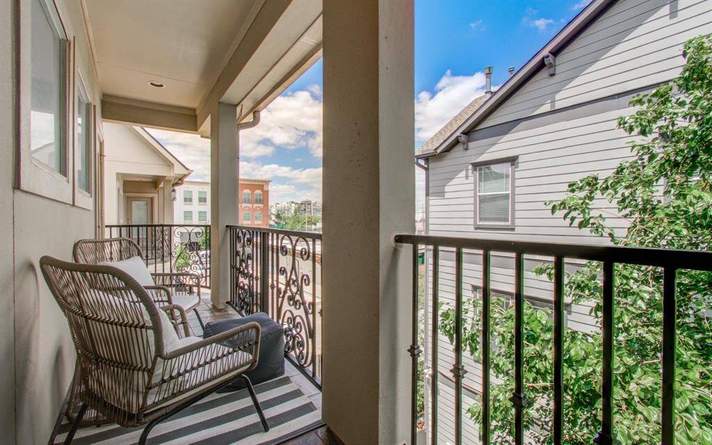 Private balcony off the primary bedroom—great for morning coffee, fresh air, or a quiet moment to start or end your day.