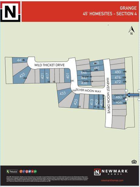 Location of home. East facing home.