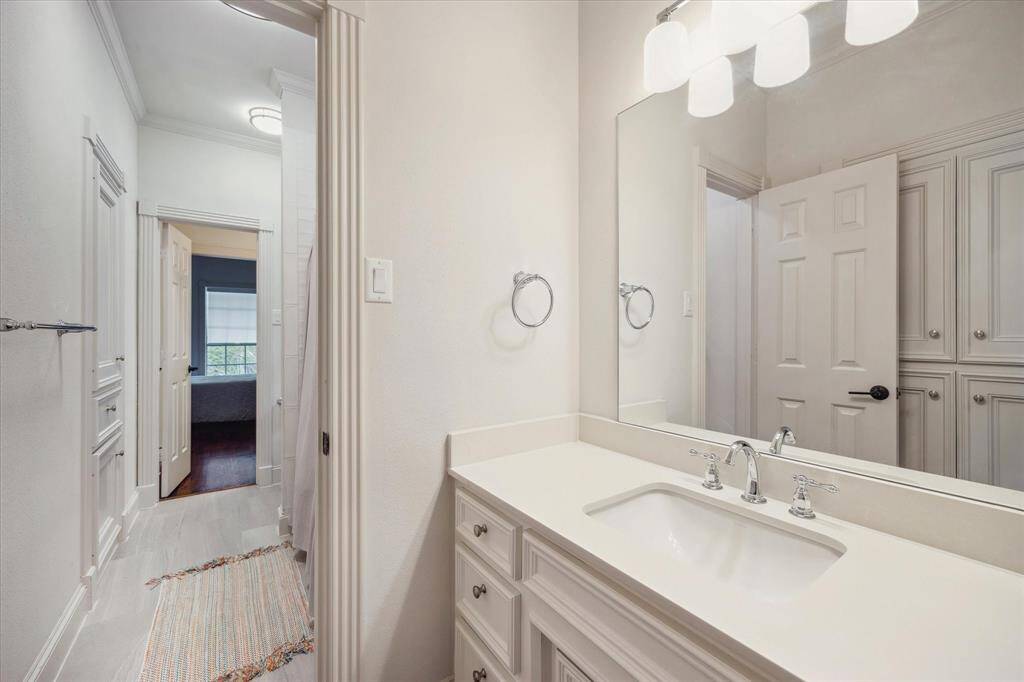 Another view of the Jack-and-Jill bathroom.