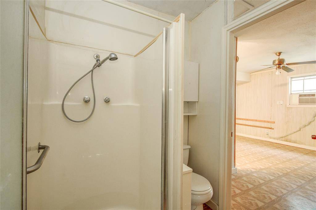 Full Bath in converted garage