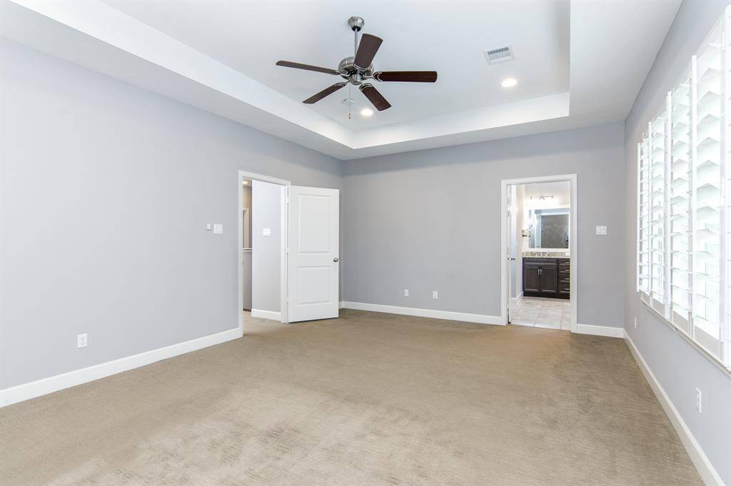 Another view of the large primary suite.