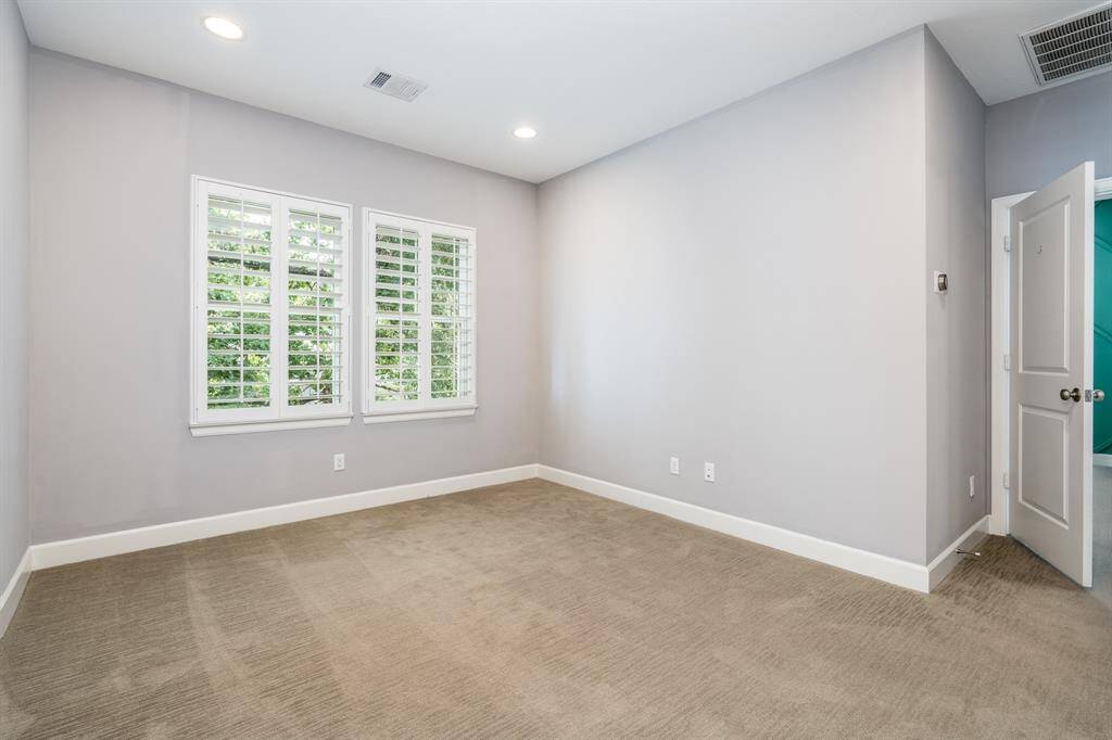 The game room on the second floor can be used in countless ways.
