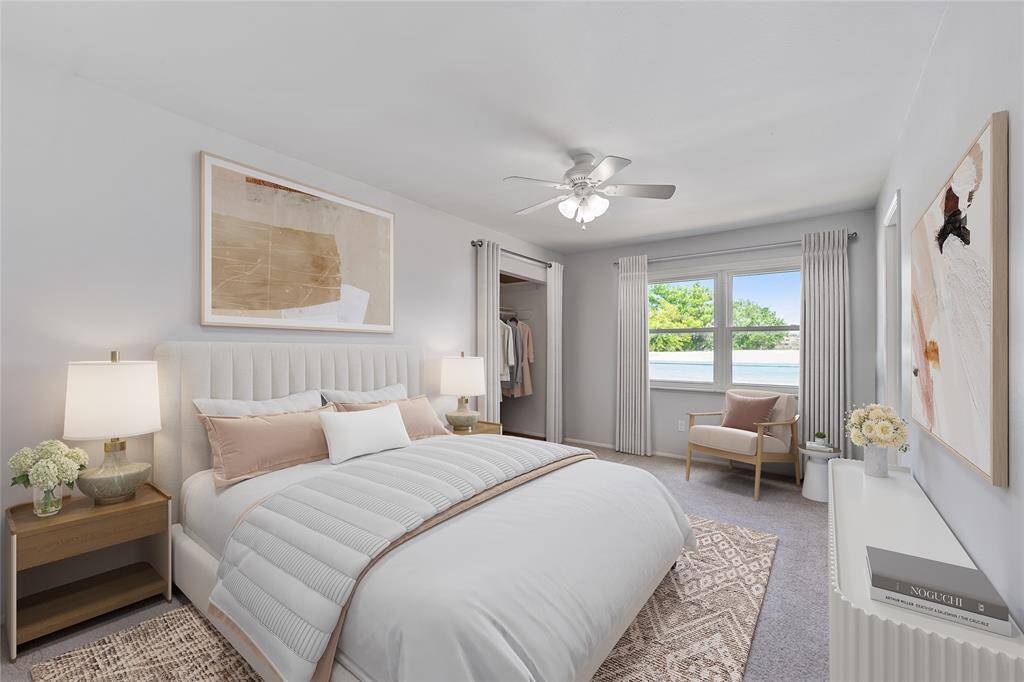 Second Bedroom. Virtually staged.