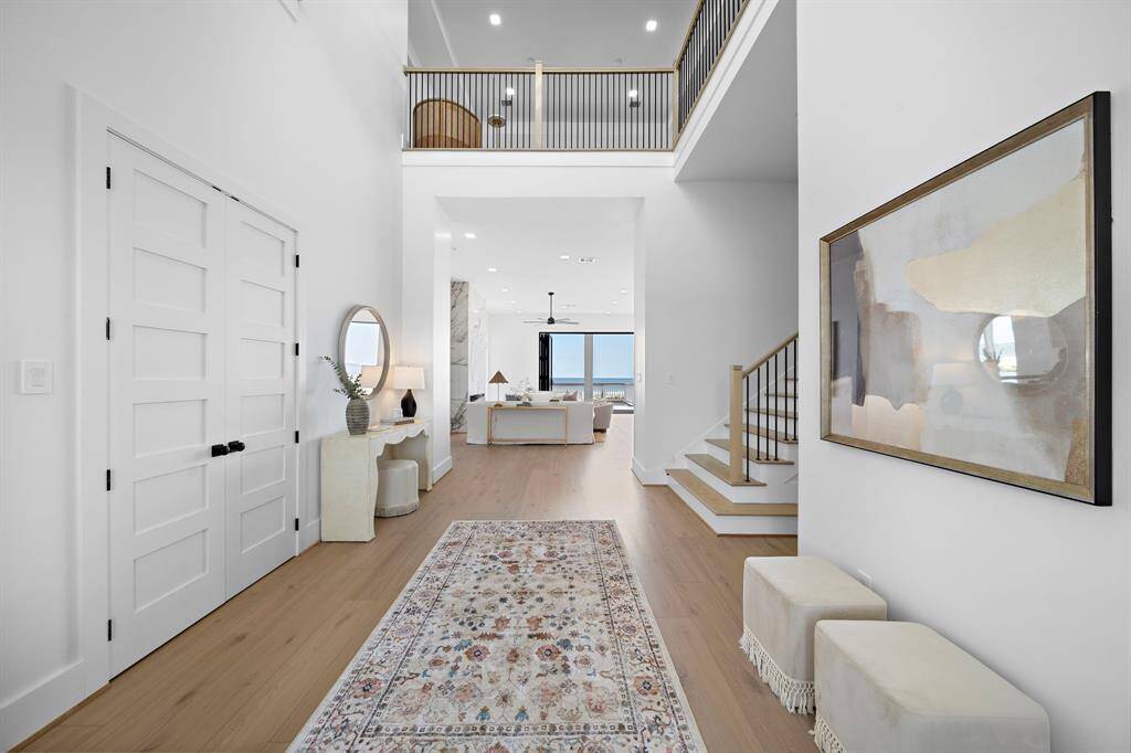 As You enter your home, the beach views welcome you!