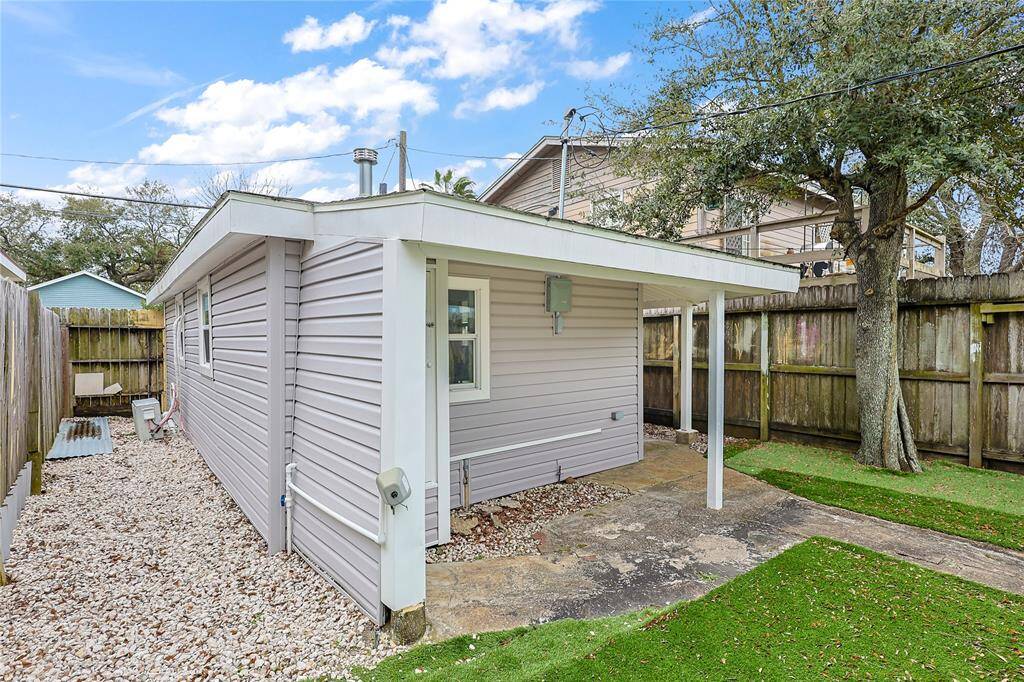 Adorable updated back house with private entry.