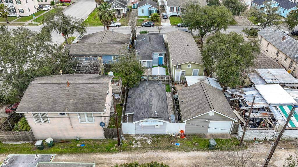 Alley access and off-street parking available for the back house.