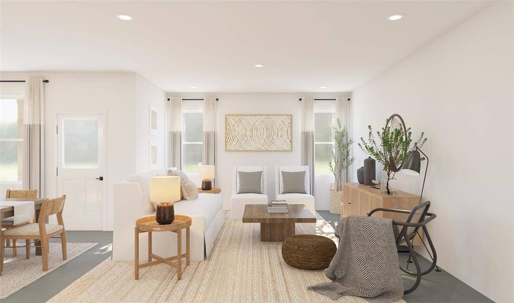 Cozy great room (*Artist rendering used for illustration purposes only.)