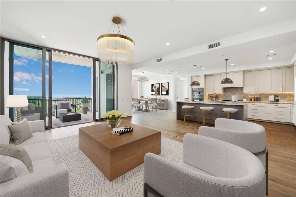 Alternate view of the spacious living room