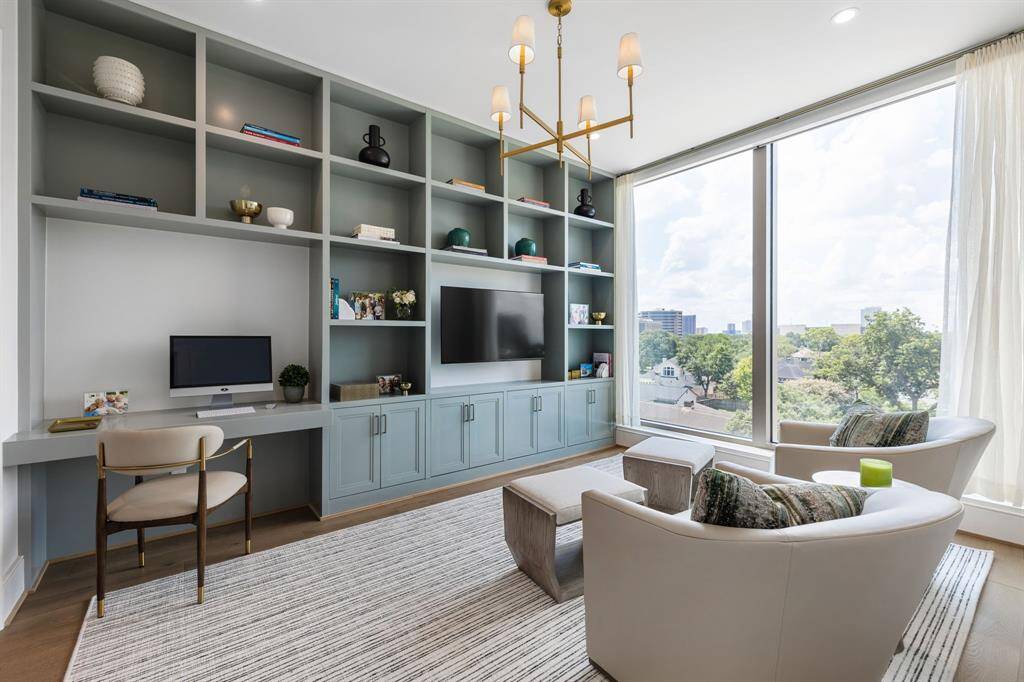 Alternate view of the En-suite secondary guest bedroom that can be upgraded with built-ins as optional home office