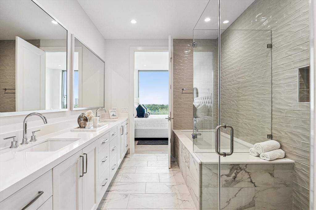 Alternate view of the primary bathroom.