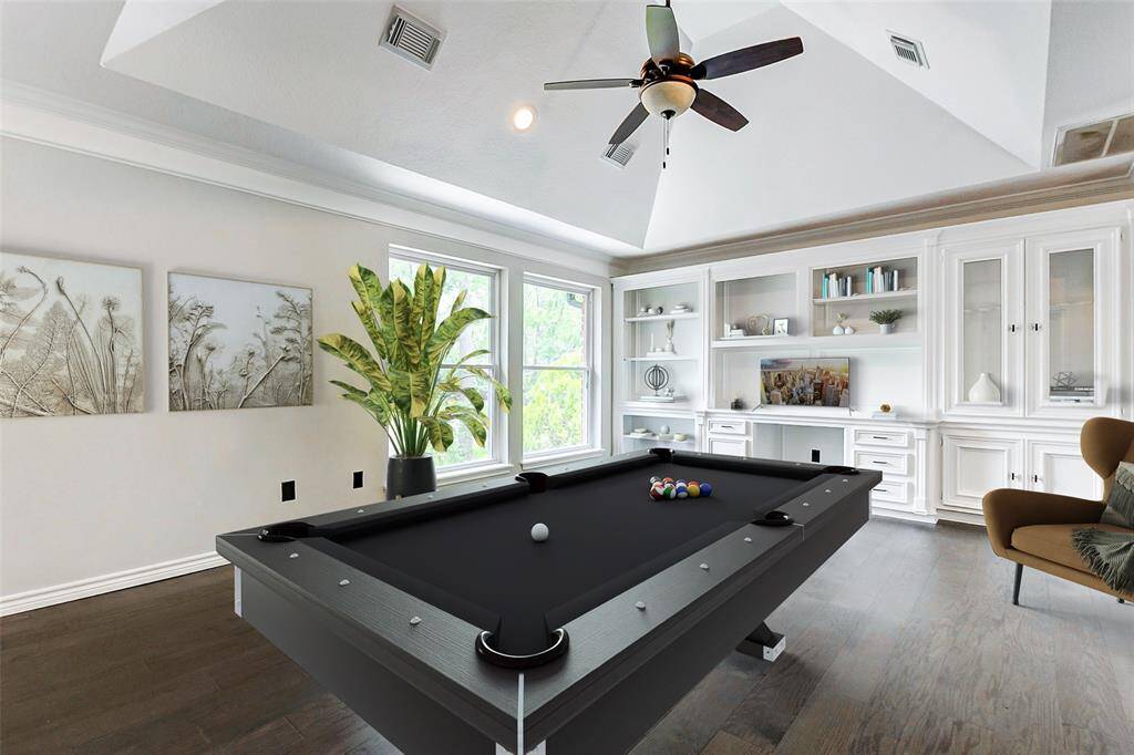 Virtually staged to present the full potential of the room.