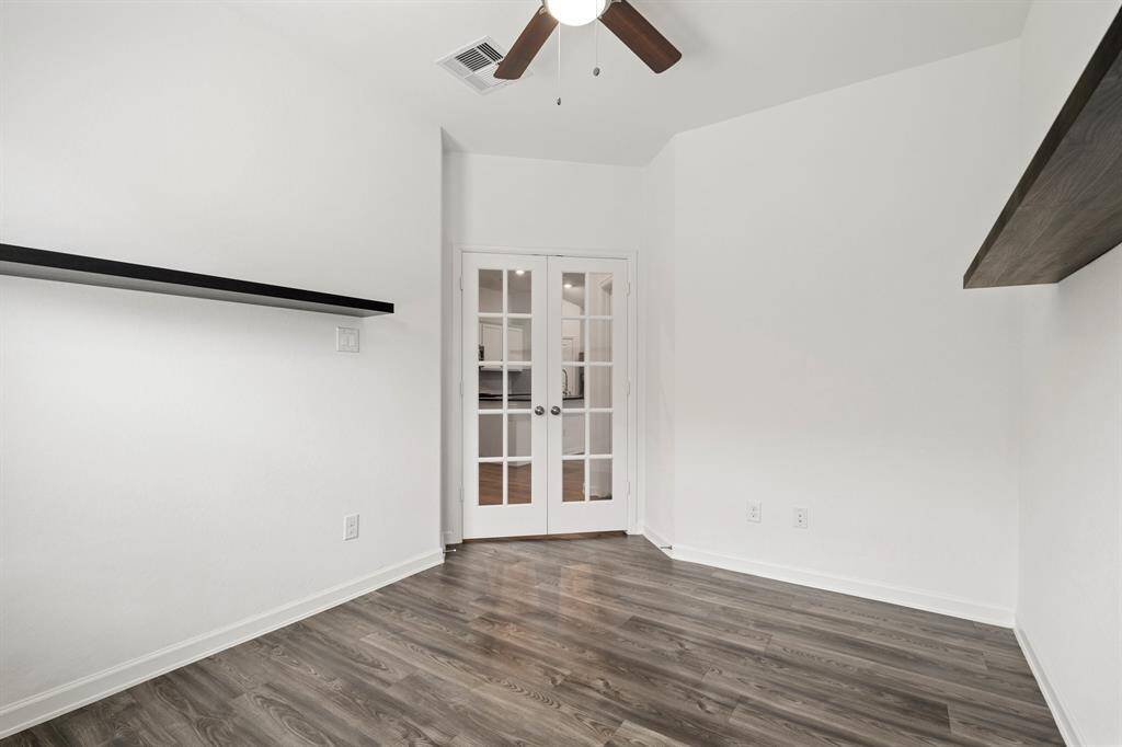 Flex space, can be used for home office/study, playroom or media room.