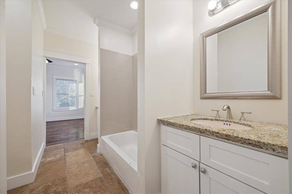 Convenient Jack & Jill bathroom connecting Bedroom 1 & 2; great for kids.