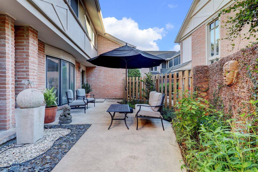 Front patio.