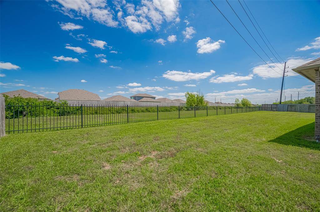 A little privacy with no backyard neighbors