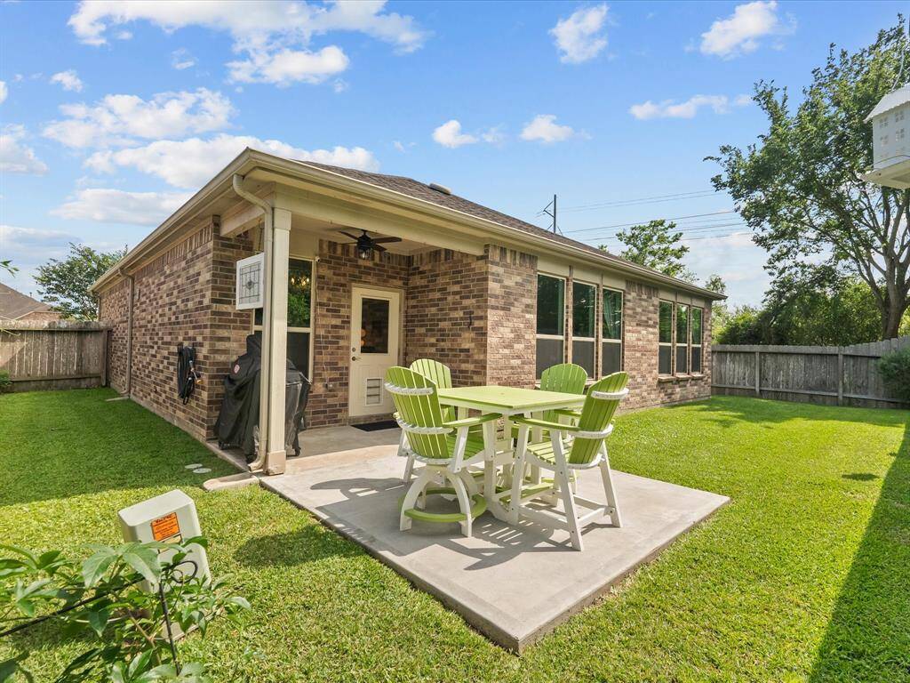 Enjoy relaxing mornings and evening in the back yard featuring extra patio space and plenty of yard for gardening or pets!