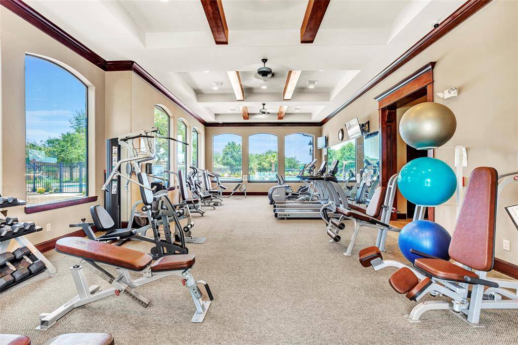 State of the art gym open for use by all residents.