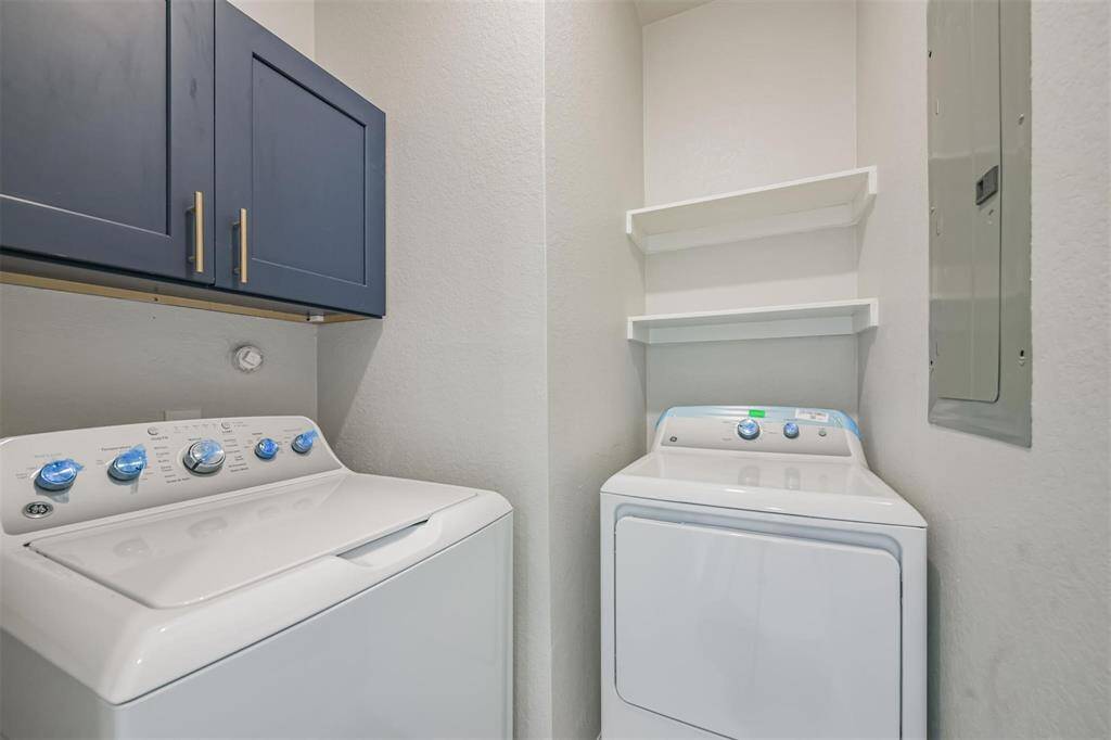 Your very own new washer and dryer.