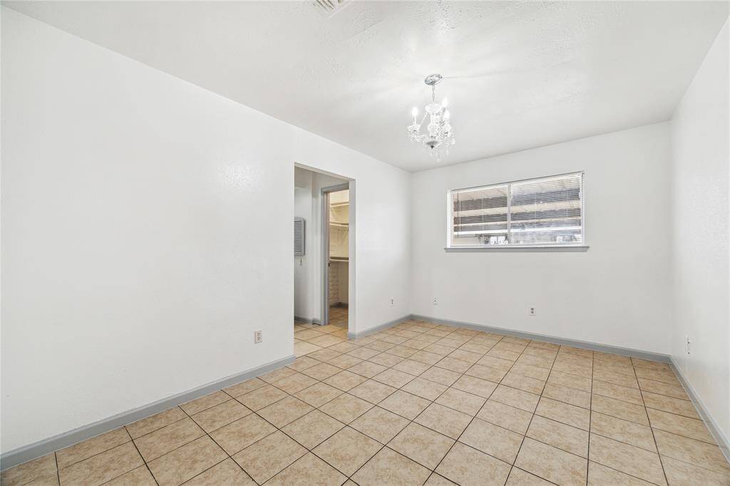 Second bedroom with closet