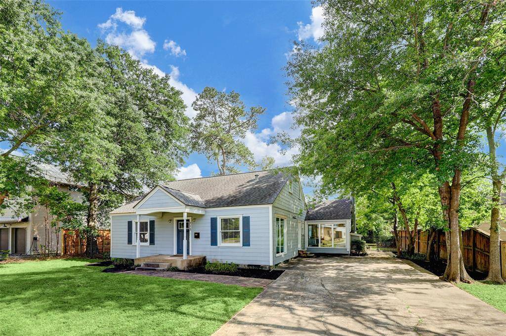 With a long driveway, there is plenty of space for parking. The home is perfectly situated away from the quiet street with serene views.