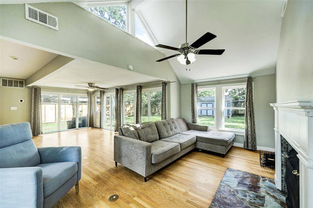 Cozy warmth embraces the heart of the home.
