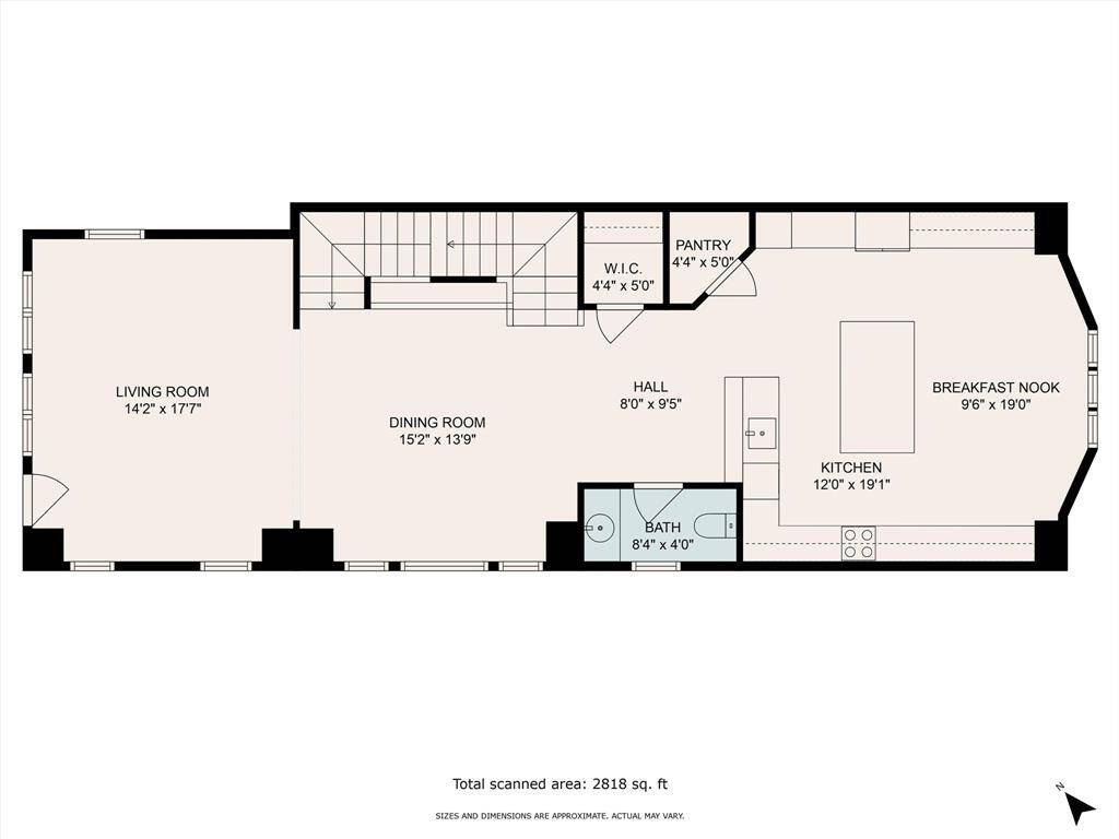 Second floor plan.