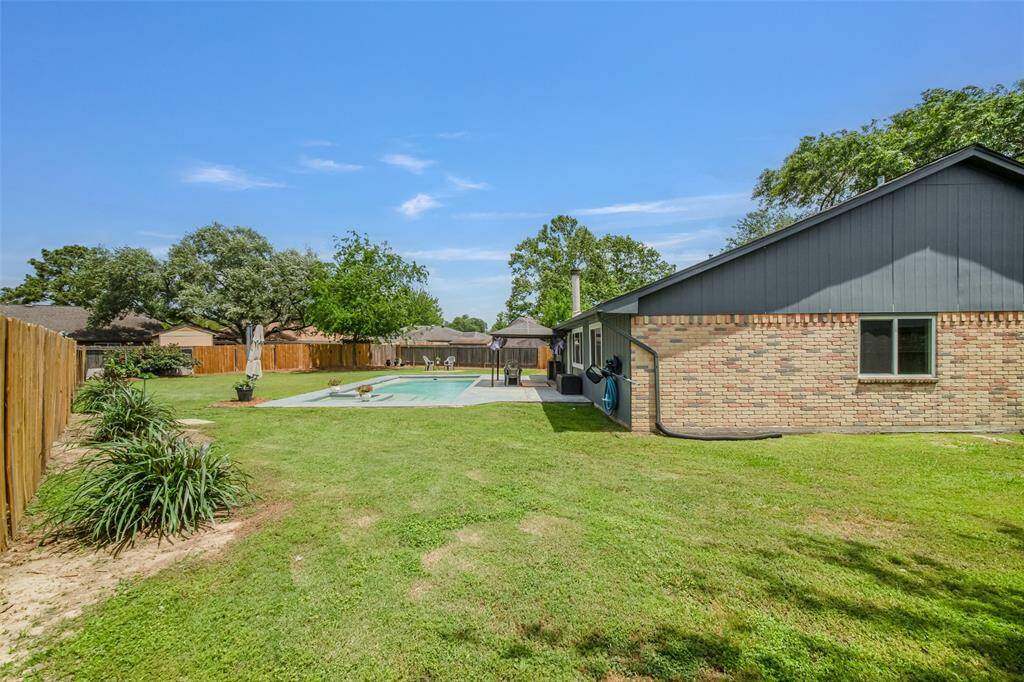 From every angle, the backyard is exceptional.