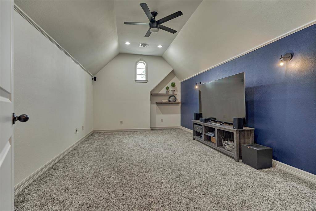 Upstairs is the option of a game room or could be a 4th bedroom with hugh walk-in closet.