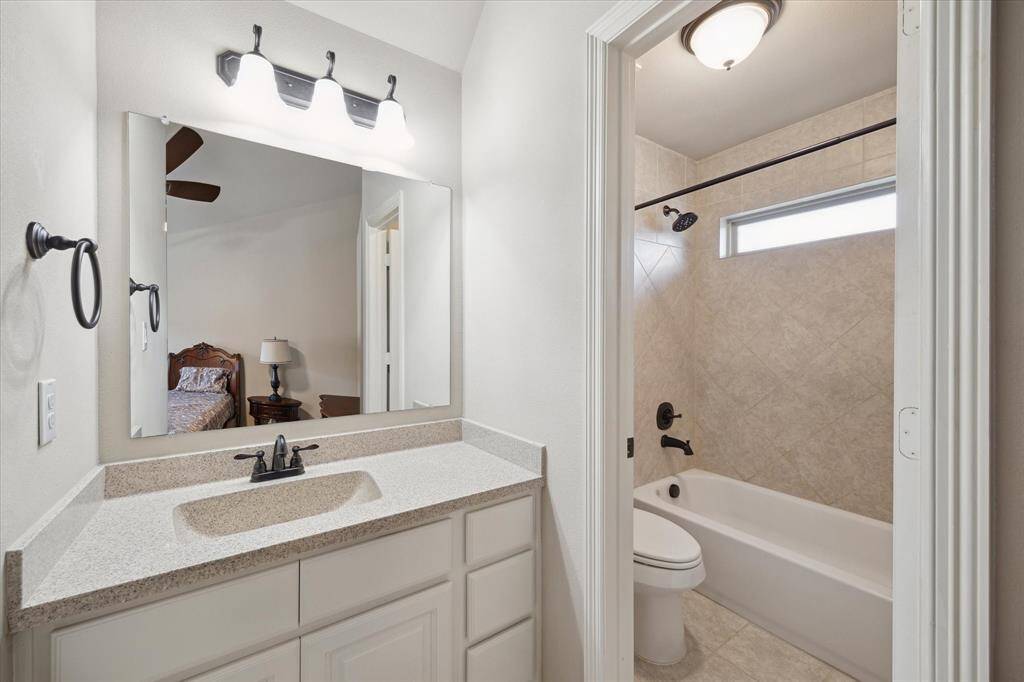 Upstairs bathroom.