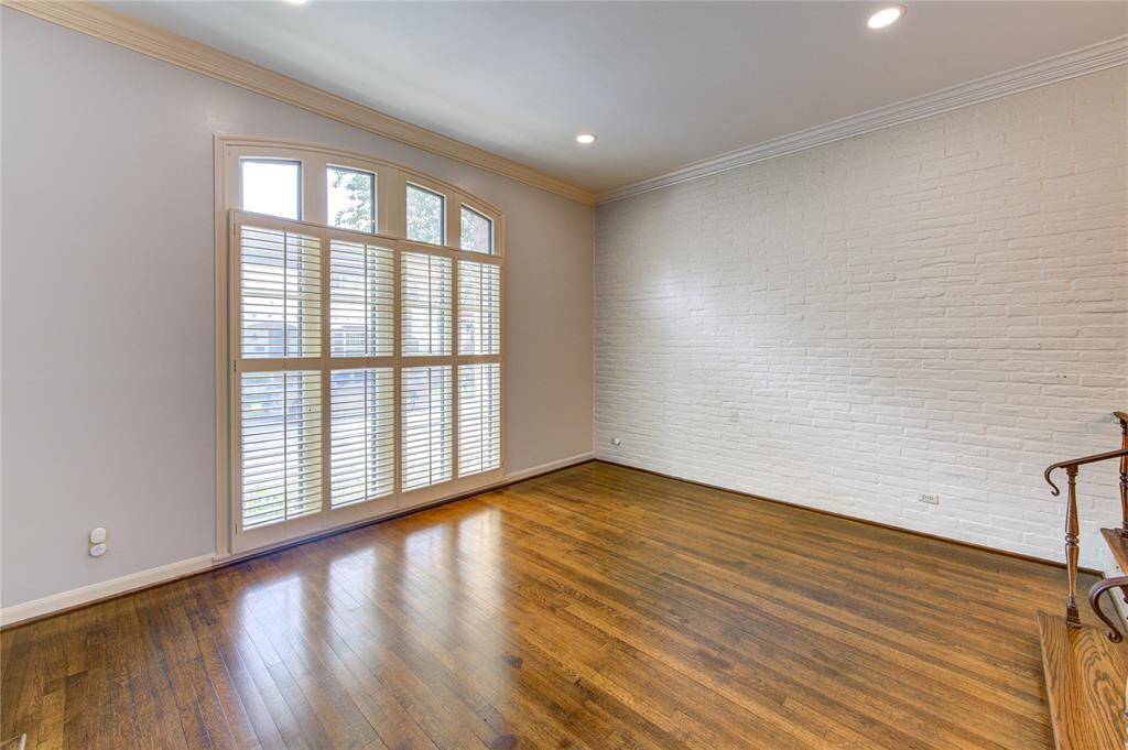 Beautiful window and shutters in the formal living room.