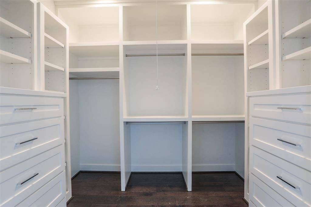 Primary closet **Photos are from previous listing**