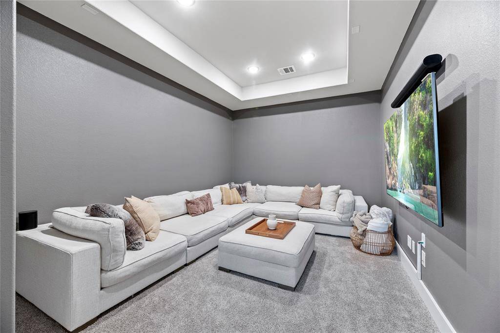 Pop some popcorn, it's move night in the upstairs, surround sound media room!