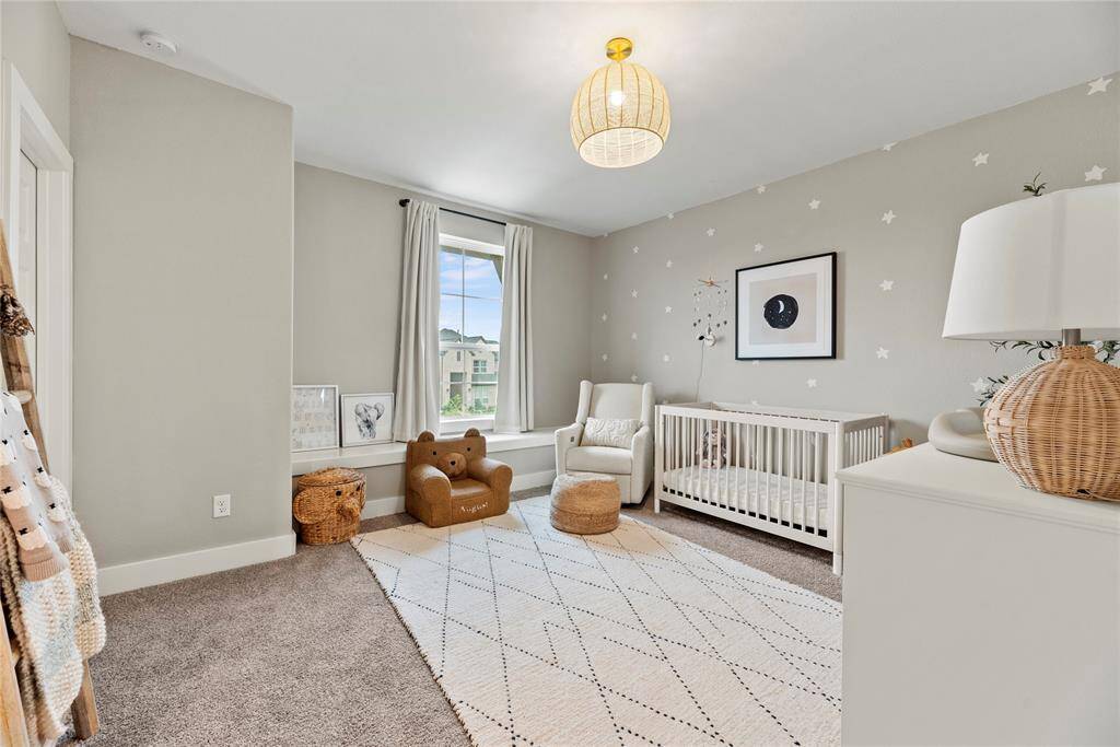 The thoughtfully designed layout of your fourth bedroom allows for natural light to flood the room, creating a warm and welcoming atmosphere.