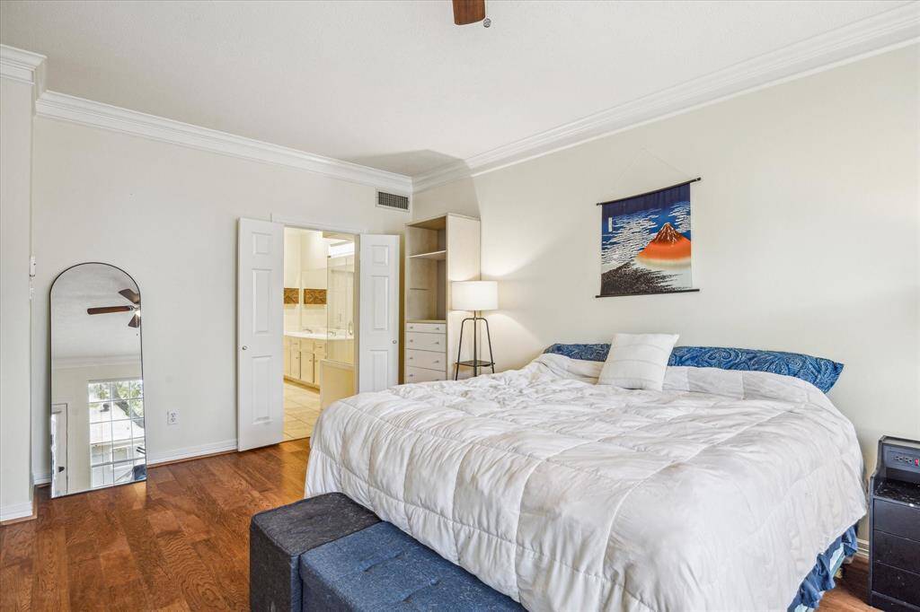 Another perspective of the primary bedroom.