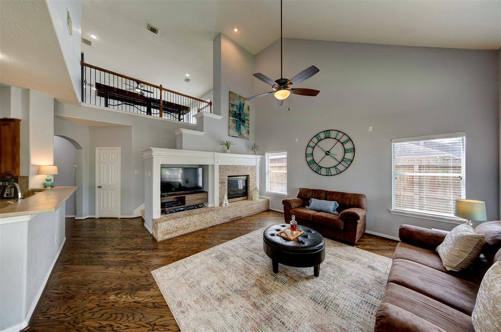 Texas sized family room.