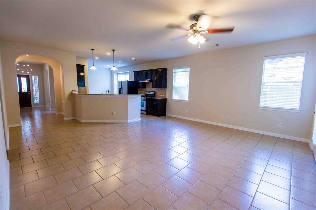 Open concept living room