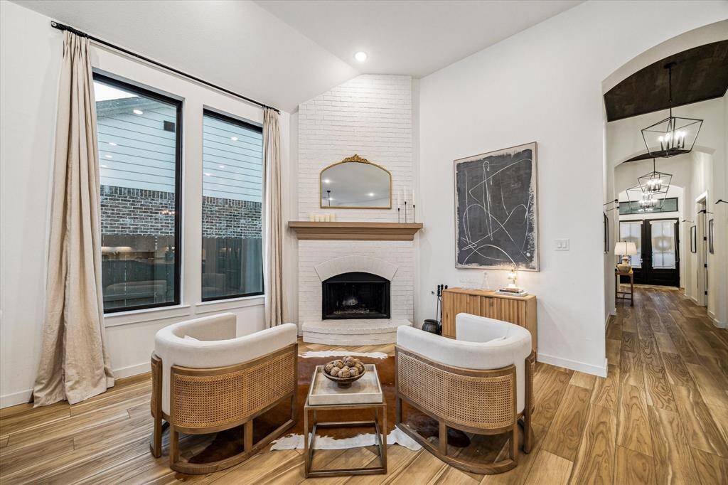 Enjoy an adult beverage in frontof the fire, or sip on your coffeein the still of the morning.