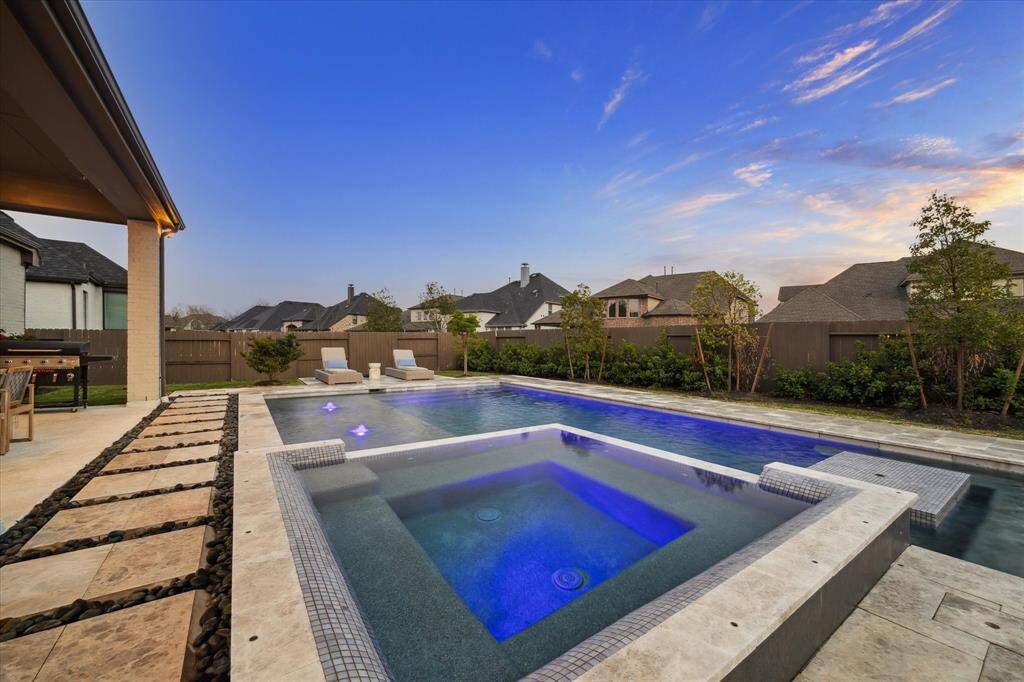 Your backyard oasis awaits! Pool and Spa is handsomly designed!
