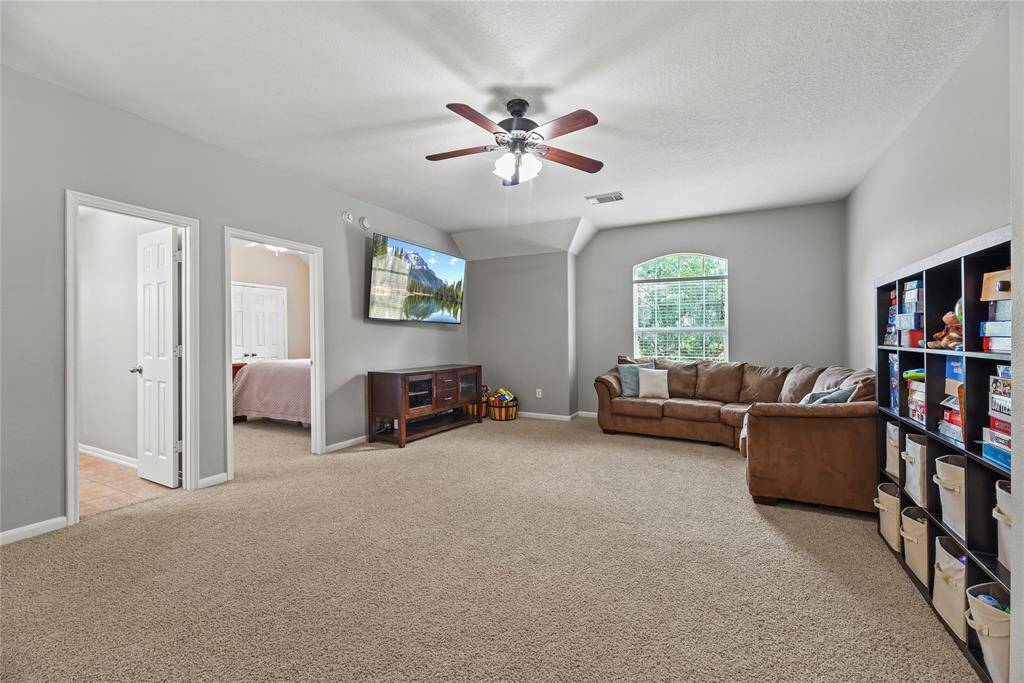 Whether utilized as an additional family space or a teen hangout area, the 2nd floor bonus room offers a multitude of possibilities. Easily arrange a couch and television for daily enjoyment and add a pool table or chess board for some friendly competition!