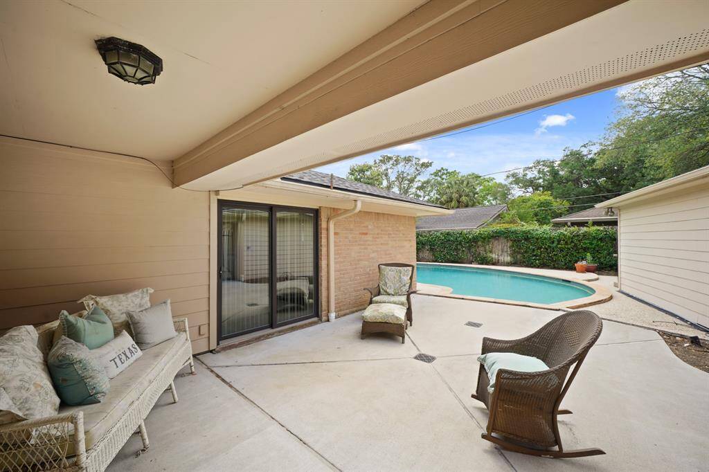 There is Plenty of Space for Outdoor Furniture on this Covered Patio Area (Approximately 23'9" x 14' 3"). A Gas Grill with a CenterPoint Gas Line is included with the Home. Bring Smiles to Family and Friends with a Backyard Cookout!