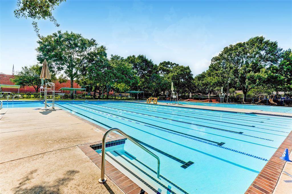 Maplewood South/North Pool Complex (Located on the Corner of Cheena and Rampart) offers a Two Lane Lap Pool, Diving Area, and Water Park with Spray Feature.