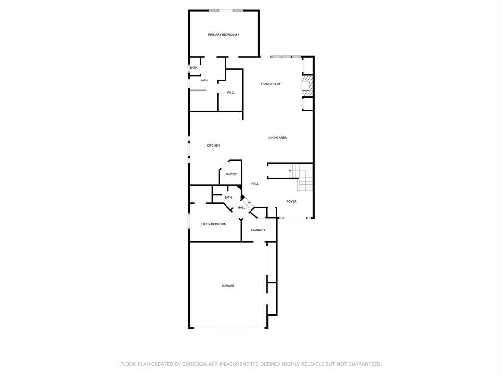 Floor plan 1st floor